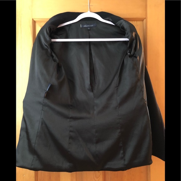 Anne Klein Black Pea Coat - Picture 4 of 6